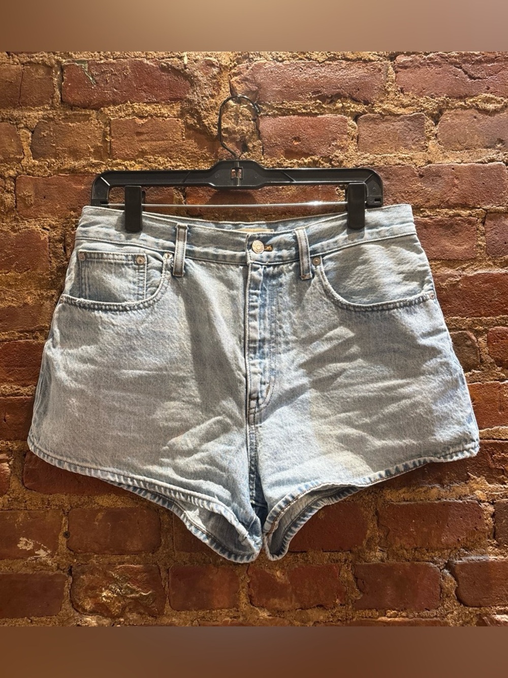 Madewell Light Blue High-Rise Denim Shorts size 29